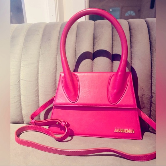 Jacquemus Handbags - Jacquemus LeGrand Chiquito Pink Authentic